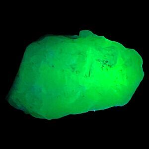 Opalescent Art Glass Cullet‎ Glowing Manganese Slag Glass #5GL53